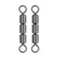 Manufacturers wholesale high speed eight ring windproof fishing gear accessories three chain rotating spring hook