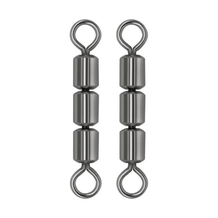 Manufacturers wholesale high speed eight ring windproof fishing gear accessories three chain rotating spring hook