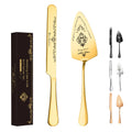 Premium Modern 2-Piece Stainless Steel Flatware Set Sleek Design Mirror Polished Knife Dishwasher Safe Cake Tools