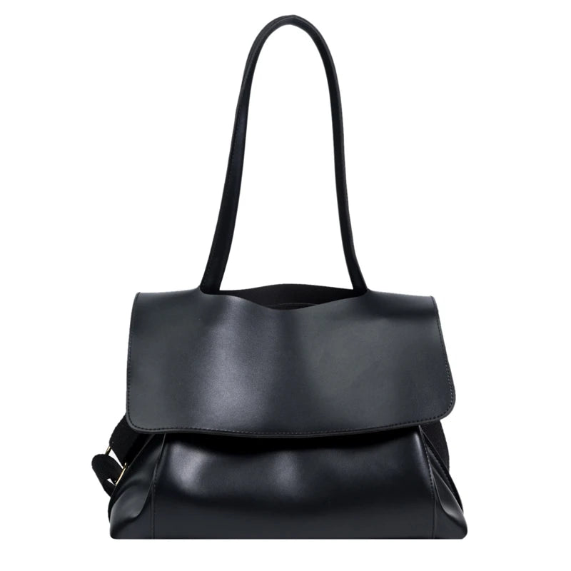 2023 New Spring Wholesale Simple Elegant Women Pu Leather Ladies Hand Bags Fashion Shoulder Bag