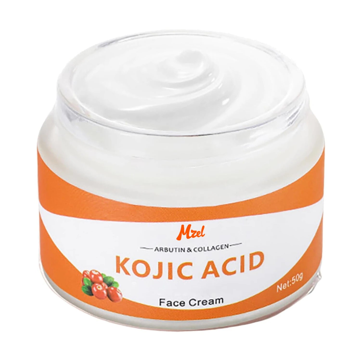 Private Label Kojic Acid Face Cream with Arbutin & Collagen Skin Whitening Cream