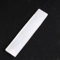 Angel Aura Selenite Sticks Healing Crystal Gypsum Wands Energy White Selenite Slab Charging Tray for Energy Amplification