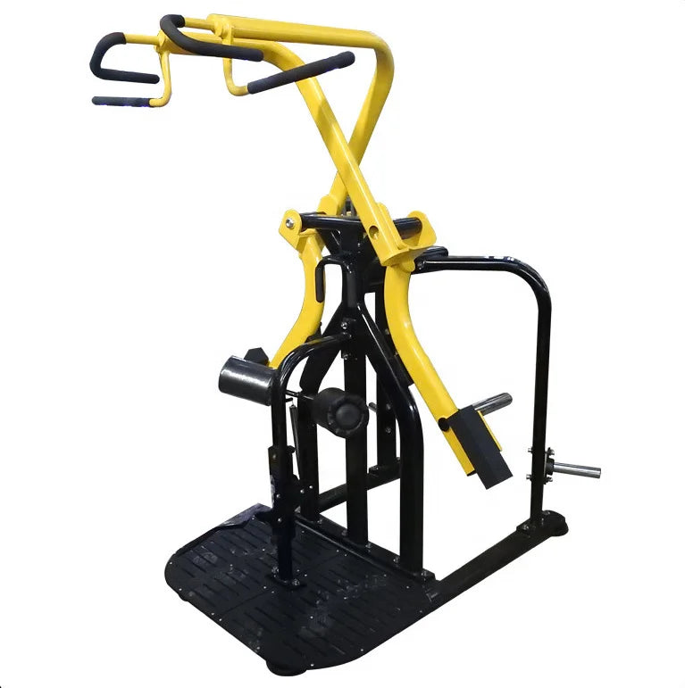 Commercial Gym Fitness Equipment Lat Pulldown Machine Price Plate Loaded Row Strength Training Lat Pull-down for Bodybuilding