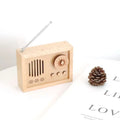 Radio Music Box Wind-up Music Box Creative Gift Student Girl's Birthday Gift
