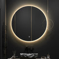 Factory Direct Sale Hotel Round Wall Mounted Decorative Bathroom Led Lighted Frameless Mirror