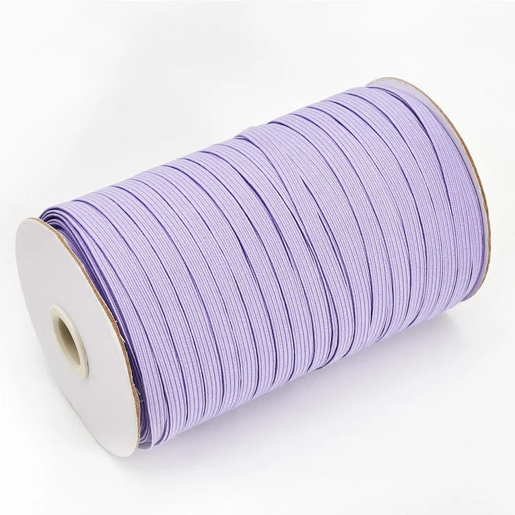 Wholesale Polyester Knitted Elastic Band Underwear Webbing Waist Band Bags Clothing Shoes Flat Coated Techniques Supplied Rolls
