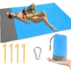 Wholesale Waterproof Sand Proof Beach Mat 140x200cm Beach Mat Portable Quick Drying Beach Blanket