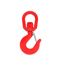 SLR Alloy Steel Self-Locking Chain Swivel Hook with Latch Powder Painted Model SLR-132 for General Industry