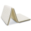 Comfortable Adult Guest Folding Mattress 3-Fold Thin Memory Foam for Indoor & Outdoor Sleeping & Massaging Foldable Bed