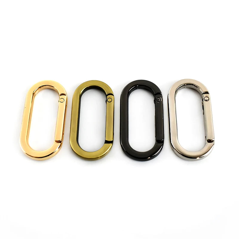 Deepeel BF695 35mm Bag Accessories Handbag Strap Open Connection Snap Clasp Keyring Buckle Spring Ring