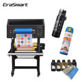 Erasmart 350mm Roll to Roll UV DTF Printer With Laminator Multifunctional Label Stickers Printing Machine for Cup Wrap