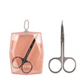 SBelle Professional Personal Care Silver Eyebrow Beauty Scissors Right-Handed Stainless Steel Sharp Straight Blade for Makeup