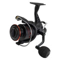 High Quality 4.8:1 Double Drag 7+1bb Carp Reels Spin Fishing Wheels Feeder Spinning Reel Carretes De Pesca Mar