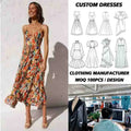 Popular New v Neck Bodycon Elegant Women slip Dress Ladies Casual Summer Flower Bohemia Dresses