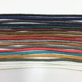 Manufacturer Custom Braided Leather Waxed Cotton Drawcord Waterproof Eco-Friendly High Tenacity 16 Strand Custom Colors Garment