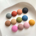 Cute Matte Rubber Resin Earrings Necklaces Bracelets Rings Hairpin Phone Case Various Jewelry DIY Rubber Resin Accessories