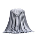 2024 New Design Factory Wholesale  Solid  Color Soft  Flannel Blanket