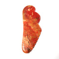 HY Top selling Mookaite jasper guasha tool wing jagged good beauty equipment for face
