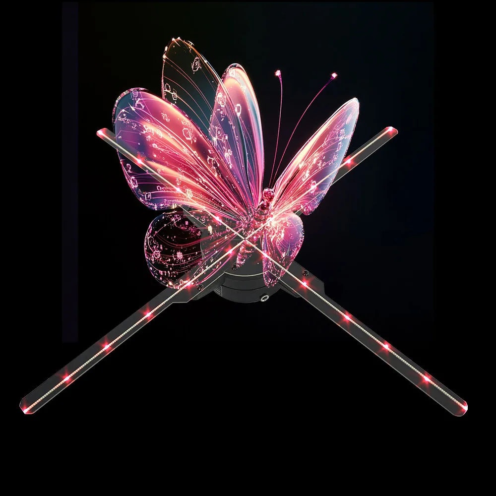 Reliable 3D Holographic Fan Display 50cm for Consistent Advertising Excellence