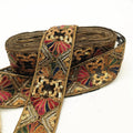 1Yard Sequin Golden Thread Embroidered Lace Trim Ribbon DIY Clothes Garment Sewing Craft Width 6cm