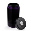 Top Blue 1000ml Ultra UV Glass Jar with Hygrometer Lid Large and Smell Proof for Back to School