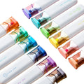 Soft Head Monochromatic Bright Color Large-capacity Eye protection Highlighter Pen Hand Account Mark Key Pen