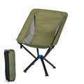 Black Aluminum Heavy Foldable Metal Moon for Fishing Picnic Camp Dining Director Party Lounge Garden Folding Camping Chairs