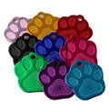 Wholesale 3D Exquisite PAW Shape Pet Dog ID Tags Custom Engraved Name Phone No. Cat Dog ID Tag Personalized Pet Supplies