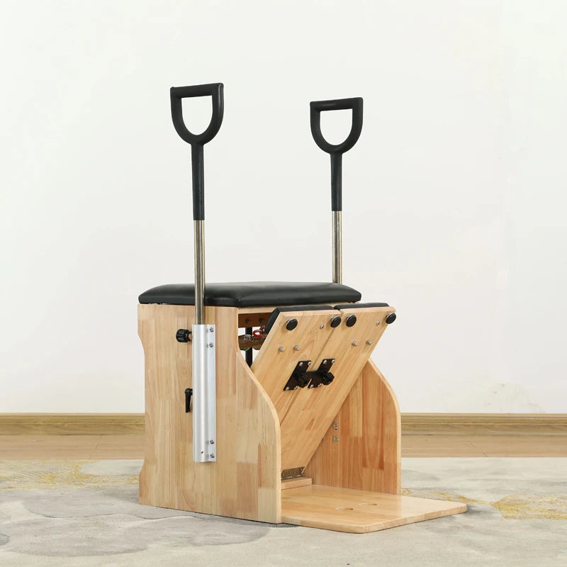 Reap Fitness Exercise Oak Maple Wood Pilates Combo Chair Wunda Chair Pilates Chair