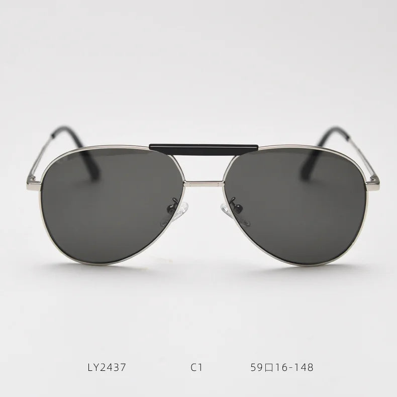 2025 Sunglasses Men's Driving Cycling Uv Protective Sunglasses Fashion Men's Double Beam Glasses