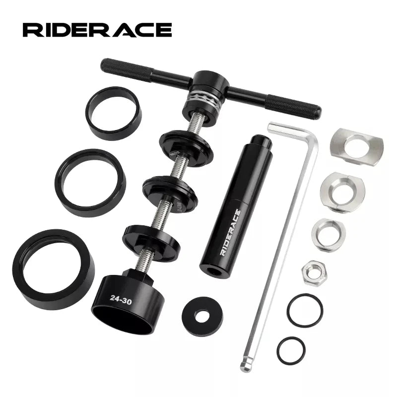 RIDERACE Bottom Bracket Bearing Remove Installation Tool Kit MTB Road Bike Bottom Bracket BB Bearing Extractor/Press Tool Sets