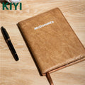 Customized Print Color Pattern Tyvek Fpr Promotional Water-resistant Lightweight Coated Paper Cover A5 Size 50 Sheets Notebook
