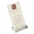 Clear Acrylic Portable Place Card Base Sign Holder Eco-Friendly Modern Style for Office School Business Exhibition