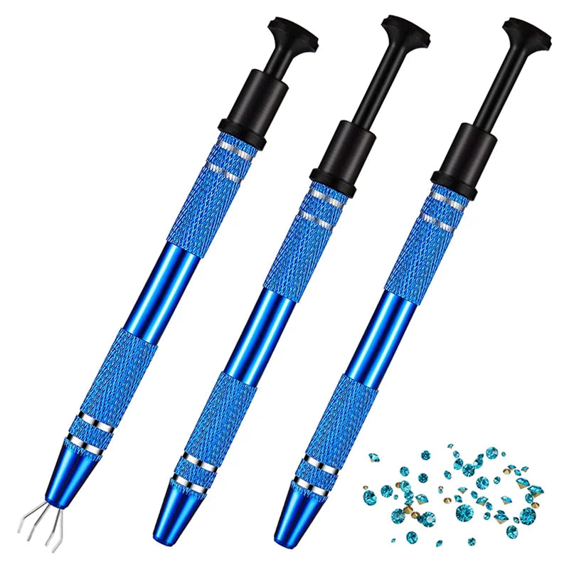 Piercing Ball Grabber Tool Pick up ToolDiamond Claw Tweezers for Small Parts Pickup IC Chips Gems Prong Tweezer Jewelry Making