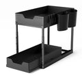 Hot Sale Kitchen Under Sink Double Sliding Pull Out Shelf