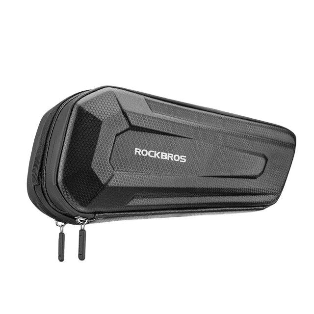 ROCKBROS Double Zipper Waterproof Bicycle Bag MTB Outdoor Front Tube Frame Cycling Bag Bike Accessories