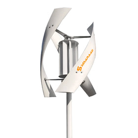 Smaraad 1kw 12V 24v 48V Low Noise Vertical Wind Turbine Generator Wind Fan for Home Use