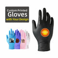 ANBOSON Printing Logo Custom Gloves Disposable Nitrile Gloves