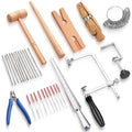 Professional Jewelers Tools Jewelry Saw Frame Kit Ring Sizer Finger Measuring Kit Diy Jewelry Making Tool Kit