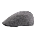 Stylish Wholesale Men's British Vintage Wool Beret Newsboy Hats-Plain Pattern Ski & Beach Ready