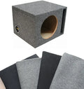Grey Breathable Waterproof Anti-Static Self Adhesive Nonwoven Fabric for Speaker Box Carpet Resists Stains