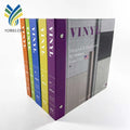 Modern Design Fabric Backed Vinyl Wallcoverings 01-05 Waterproof and Fireproof for Bedroom and Hotel Use Vinyl 01-05