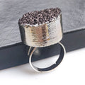 DIY 2025 Wholesale Fashion Crystal Stone Rings Charm Jewelry Rings