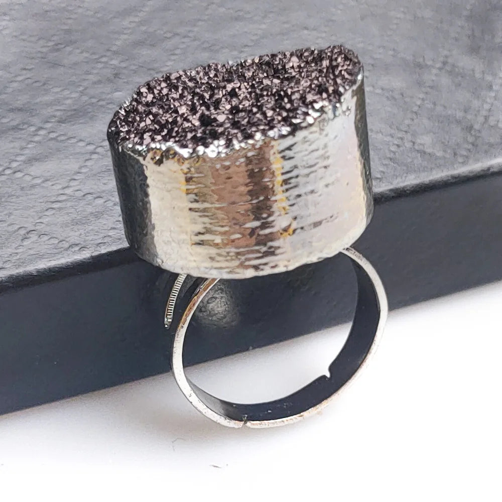 DIY 2025 Wholesale Fashion Crystal Stone Rings Charm Jewelry Rings
