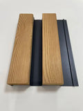 Durable Outdoor Aluminum Slat Wall Cladding Waterproof External Acoustic Panel for Building Facade and Garden Fence