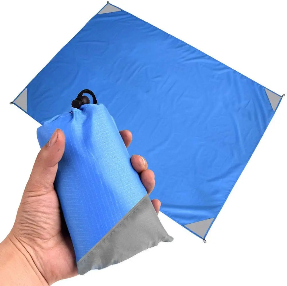 WQ Sand Free Picnic Blanket Mat Outdoor Camping Washable and Waterproof Beach Blanket Customized Logo