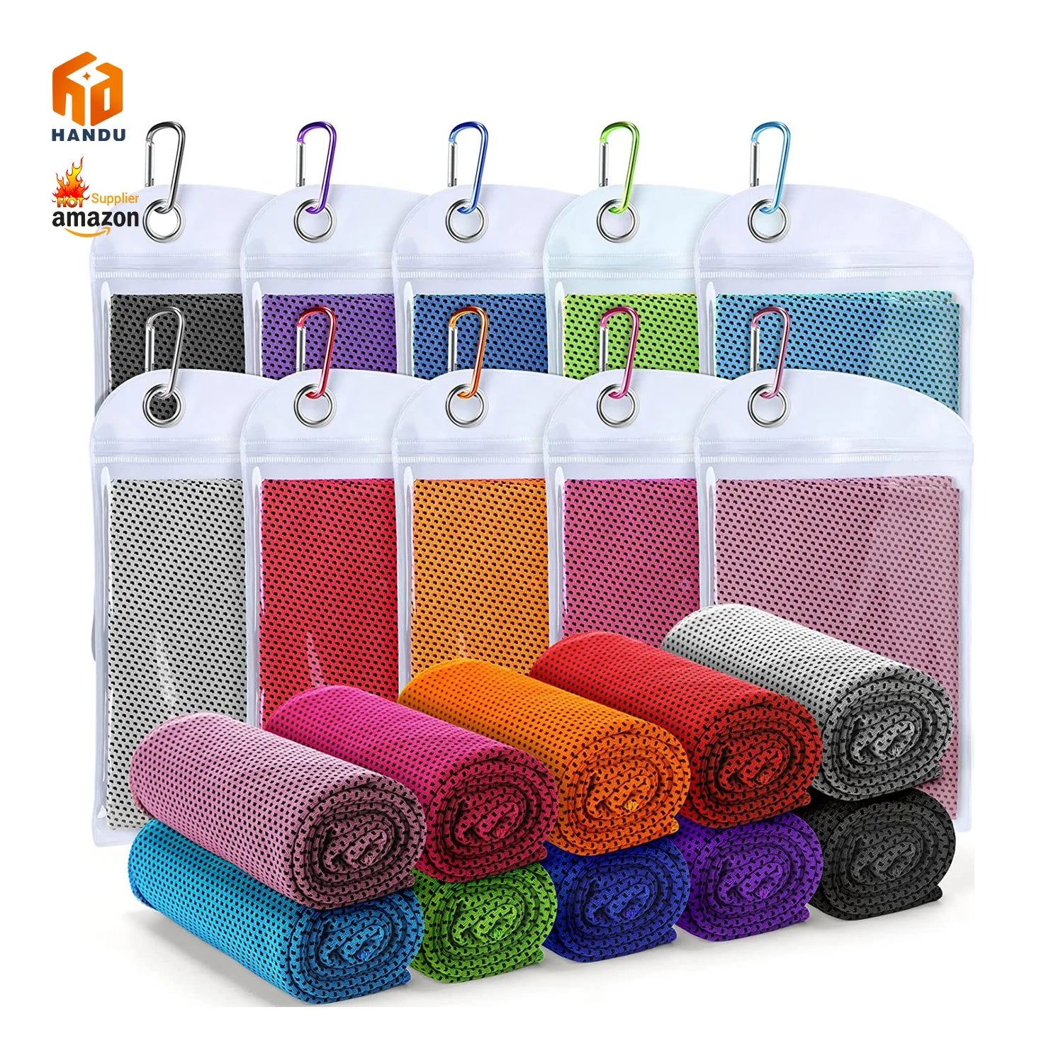 Custom Logo Color Printed Microfiber Magic Key Sweat Cooling Gym Towel Quick-Dry for Outdoor Workouts Super Sport Adults