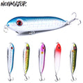 NEWMAJOR 10cm 12g Pencil Lure ABS Plastic Hard Bass Stock Fishing Lure Like Living Fish Swimming Pencil Bait Sea Fishing Stream