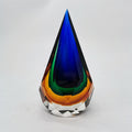 Unique Decorative Art Bubble Blown Glass Fish Sculpture Handicrafts Crafted Product