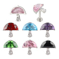 GZN Newest Titanium Mushroom Piercing Jewelry Lip Rings Helix Earring Labret Top
